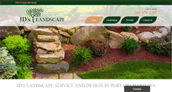 Desktop Screenshot of jdlandscape.biz